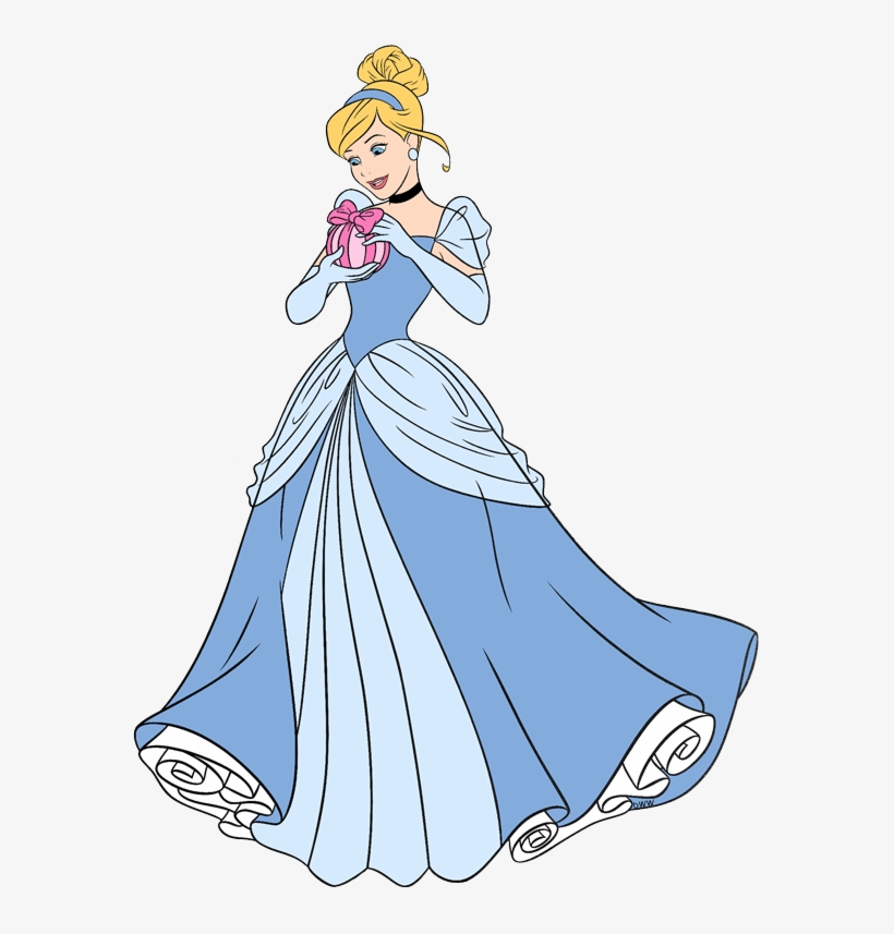 Cinderella's Christmas Present - Disney Princess Cinderella And Prince Charming Christmas, transparent png download
