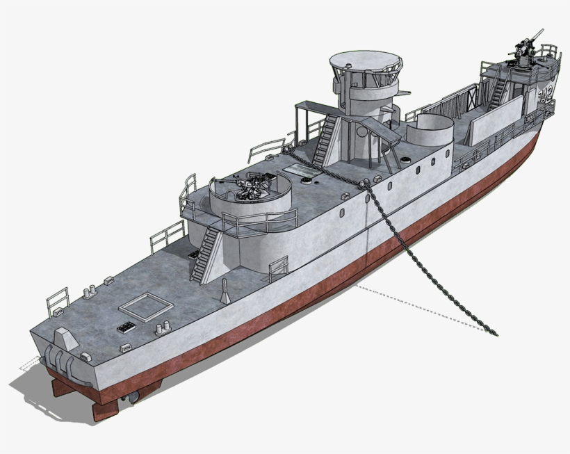 A Resident Jenkins Ray That Is Often Found Hiding Under - Light Aircraft Carrier, transparent png download