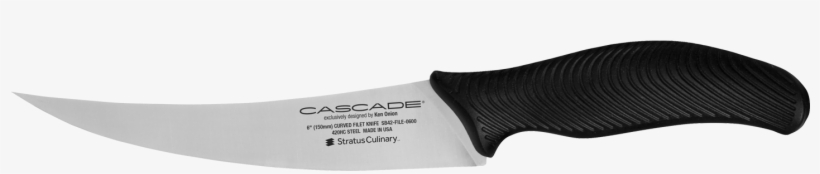 Filet Knife Curved 6 Inch - Hunting Knife, transparent png download