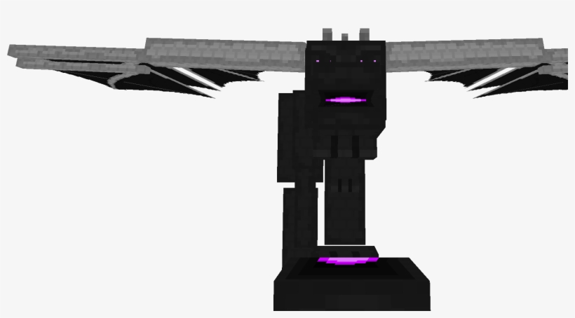 Minecraft Ender Dragon Skin Auto Design Tech - Weapon, transparent png download