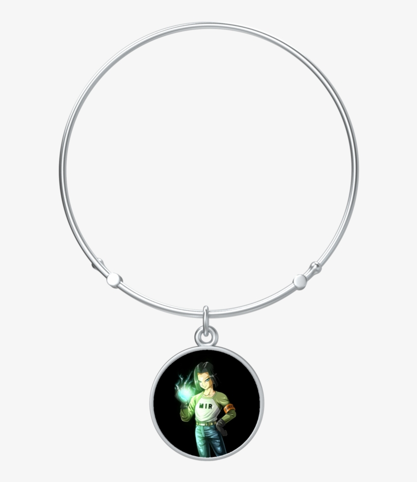 Android 17 Bracelet V5 - Locket, transparent png download