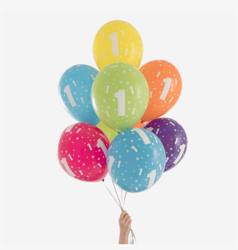 #1 Birthday Balloons Colour Pop - Balloon, transparent png download