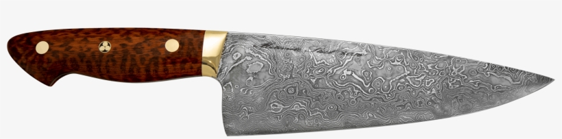 8″ Meteorite Chef's Knife - Bowie Knife, transparent png download