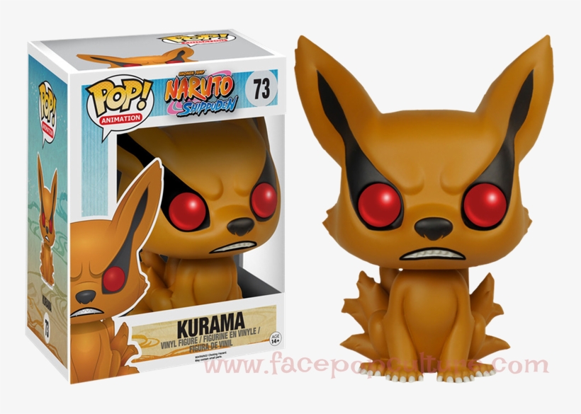 Funko Pop Vinyl Naruto Shippuden Kurama 6" Super Sized - Nine Tails Pop Vinyl, transparent png download