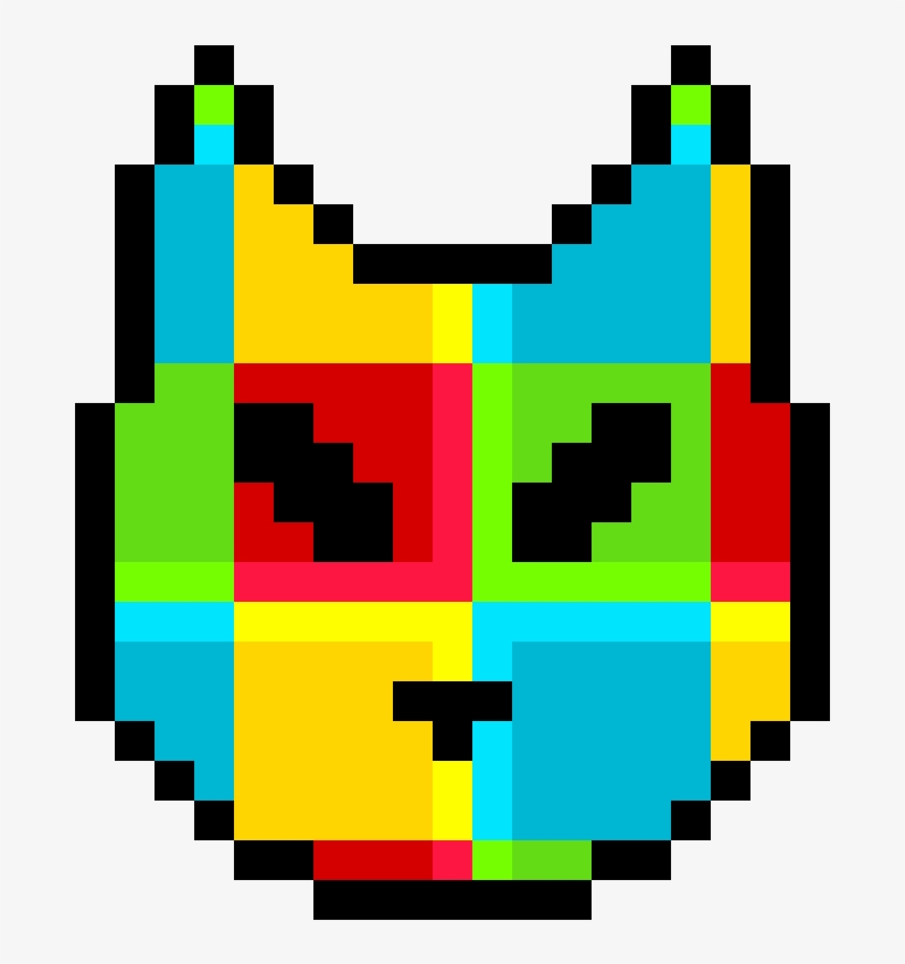 Baby Blocks - Marionette Fnaf Pixel Art, transparent png download
