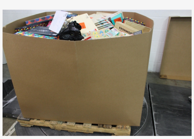 Pallet 419 Pcs Boardgames, Puzzles & Building Blocks, - Carton, transparent png download