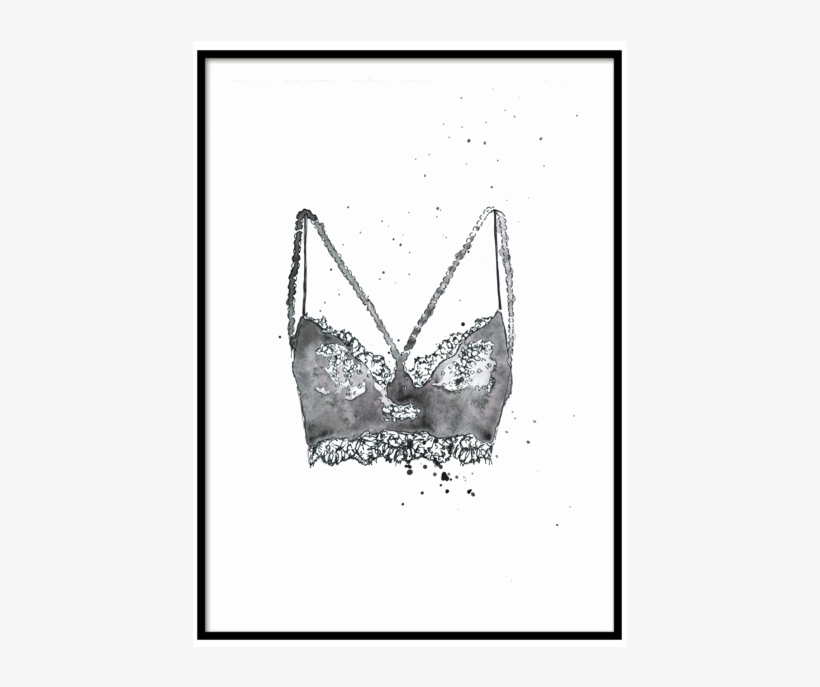 Lace Bralette - Brassiere, transparent png download