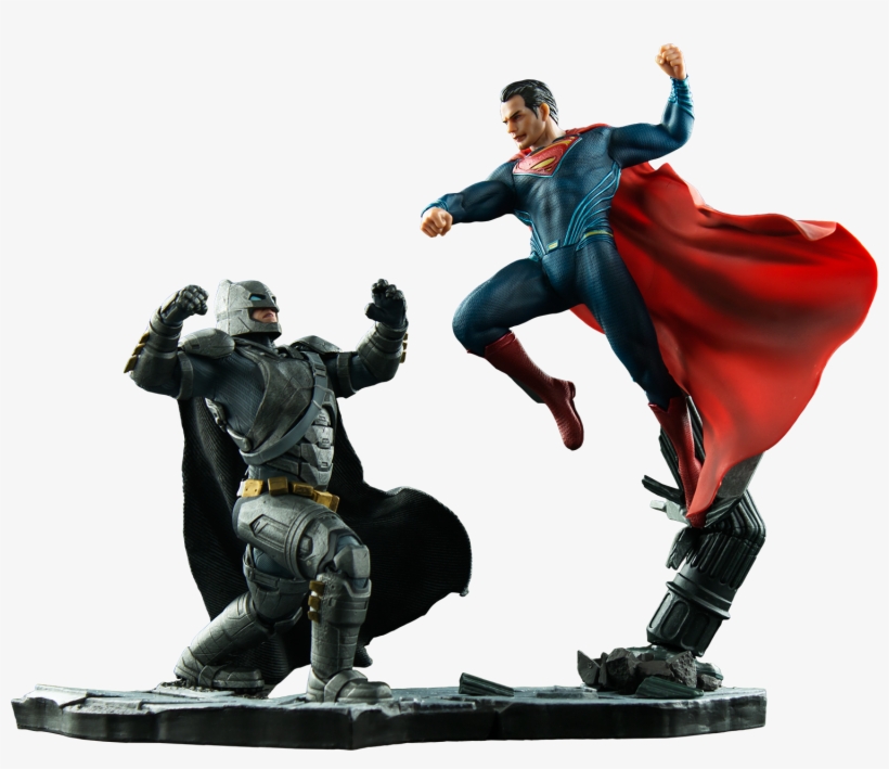 Batman Vs Superman - Superman Versus Batman Png, transparent png download