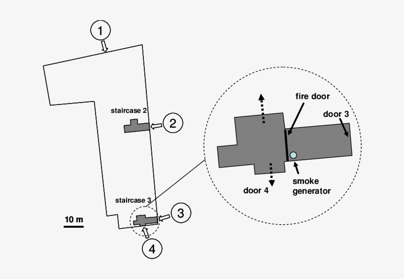 The Geometry Of Large Office Building Showing The 4 - Diagram, transparent png download