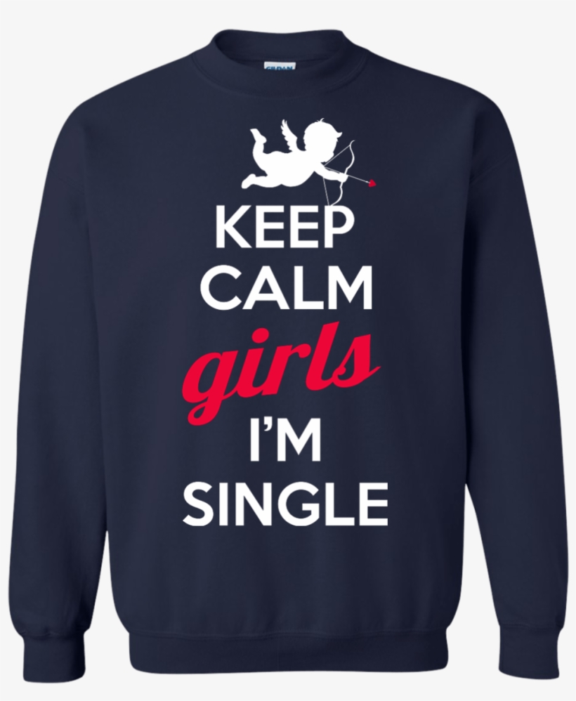 Calm Girls ' Single Shirt Sweater - Keep Calm And Carry, transparent png download