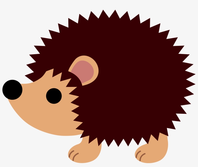 Cute Porcupine Clipart Png - Hedgehogs Clipart, transparent png download