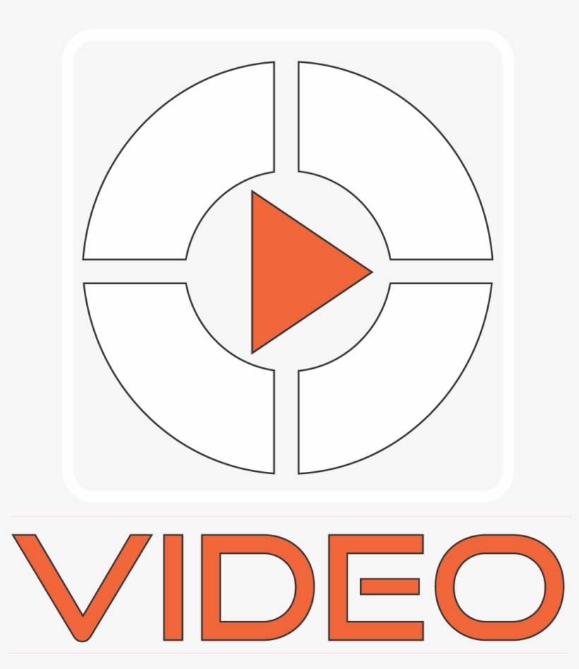 Video Play Icon - Target Vector Icon, transparent png download