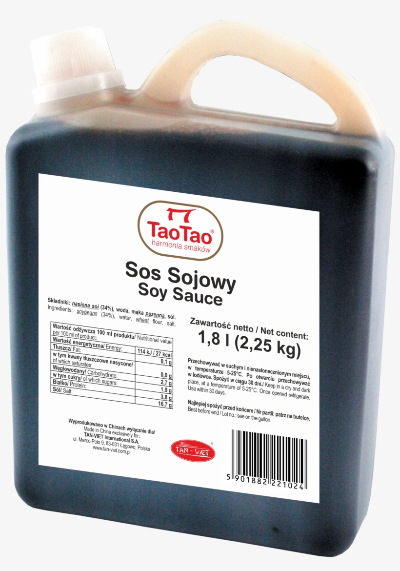 Download Photo - Sos Sojowy Tao Tao, transparent png download