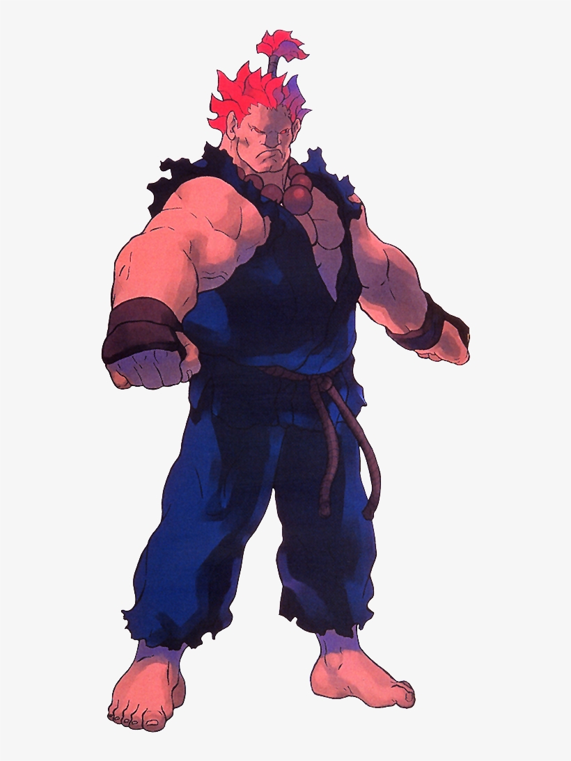 Street Fighter Ex Akuma By Hes6789 - Akuma Street Fighter Ex, transparent png download