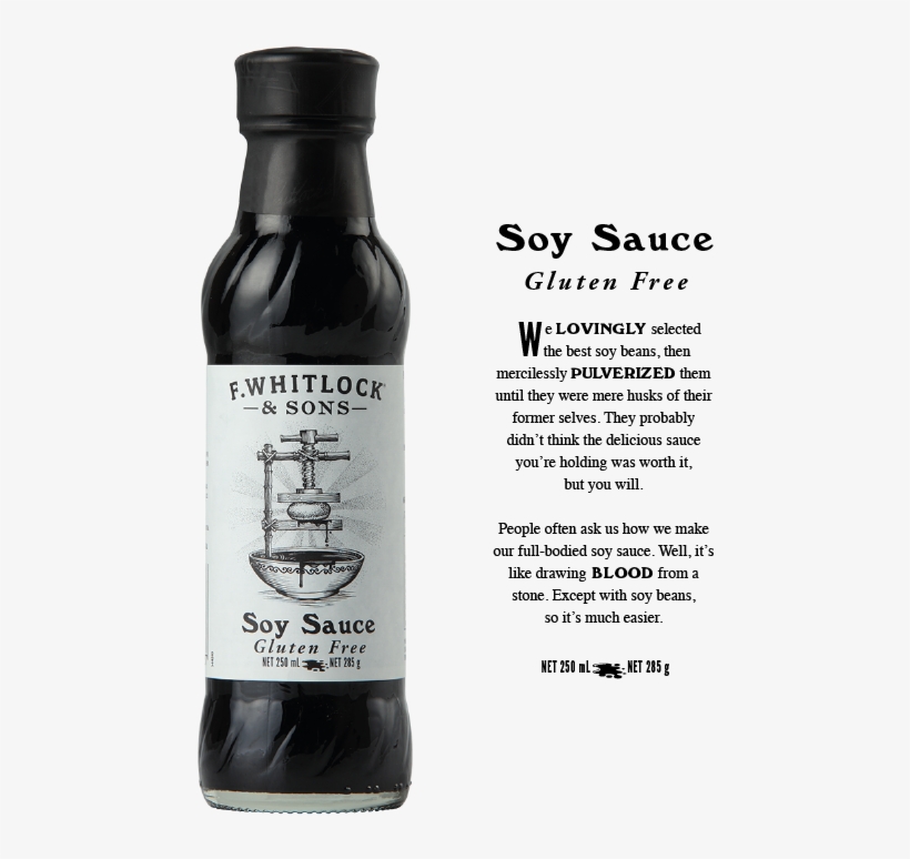 Gluten Free Soy - F. Whitlock & Sons Ltd, transparent png download