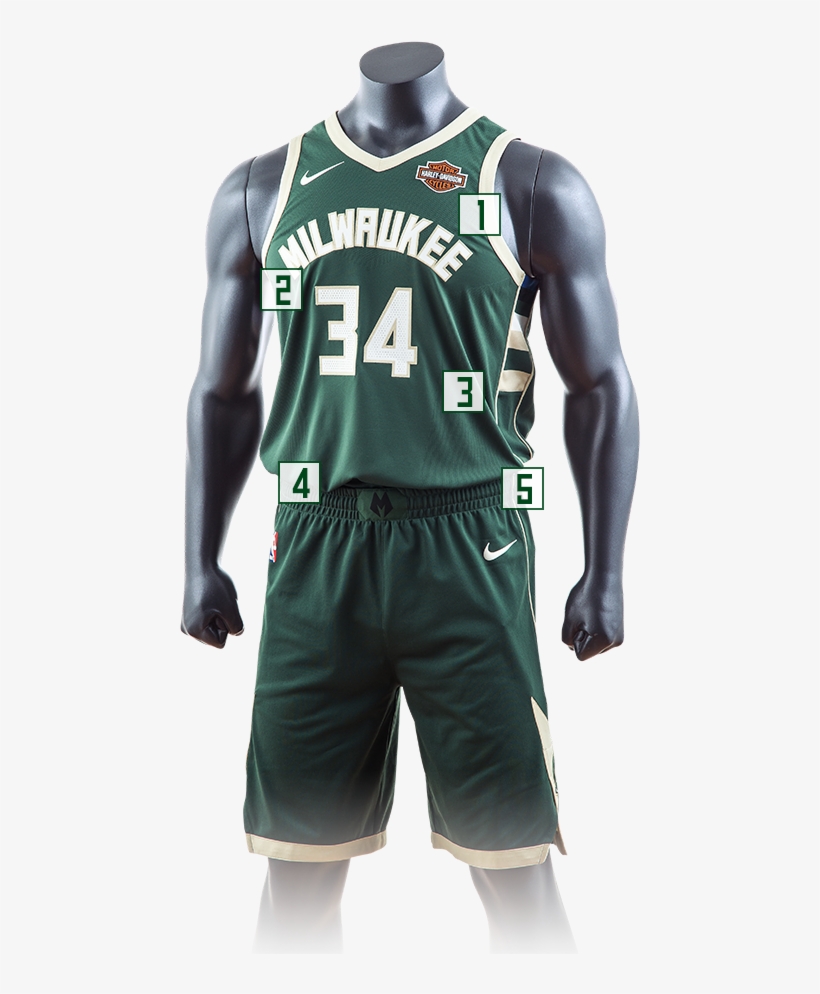 Bucks X Harleydavidson Milwaukee Bucks Sports Jersey PNG Image