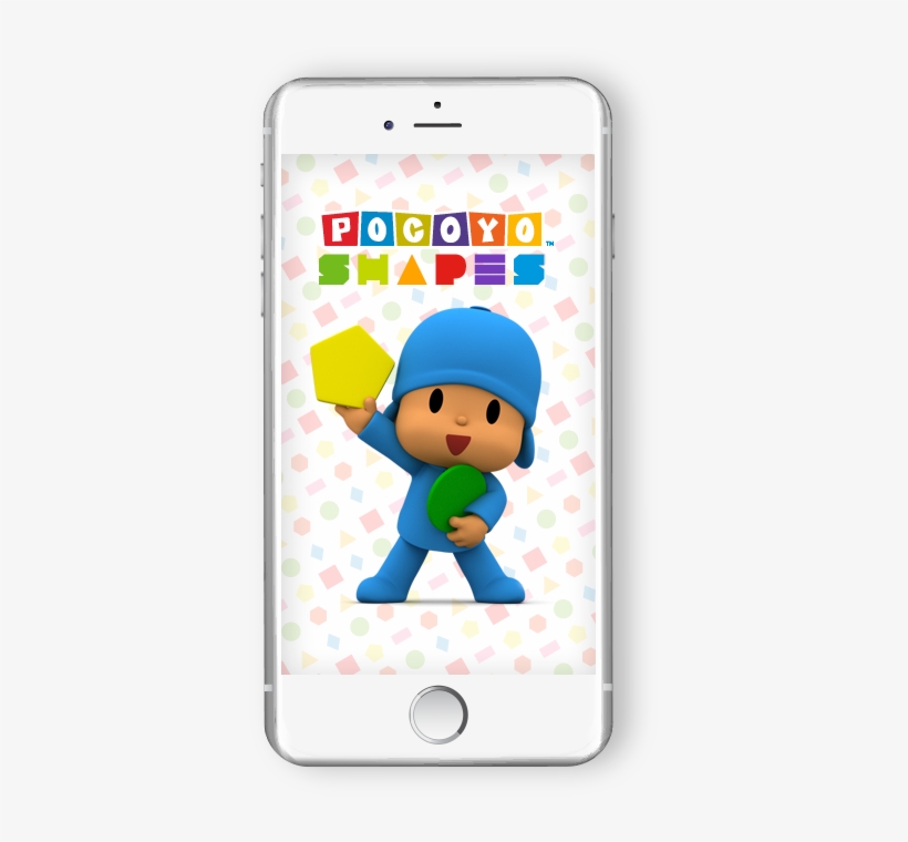 Pocoyo-shapes - Smartphone, transparent png download