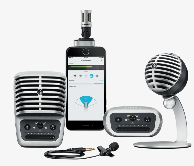 Shure Motiv, transparent png download