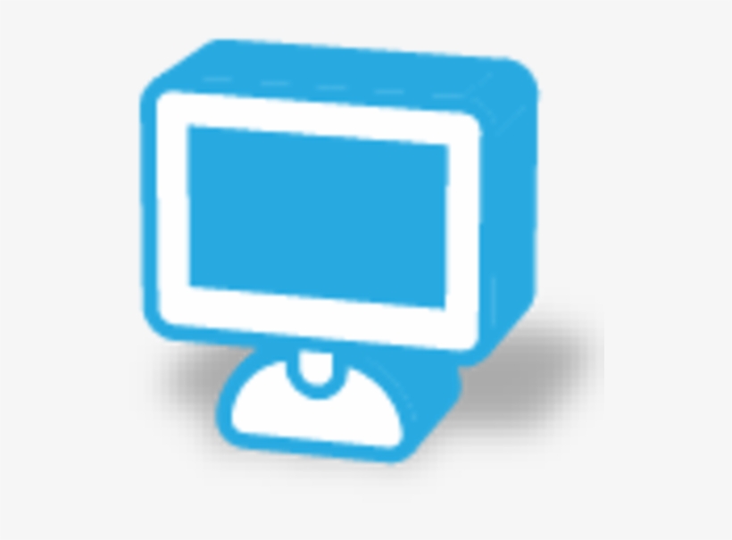 Monitor Icon Image - Personal Computer, transparent png download