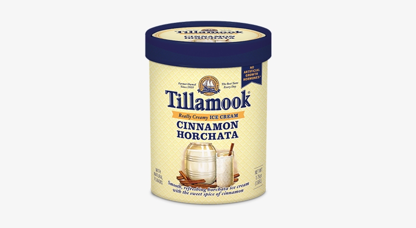 @tillamook Cinnamon Horchata Via Tillamook - Tillamook Horchata Ice Cream, transparent png download