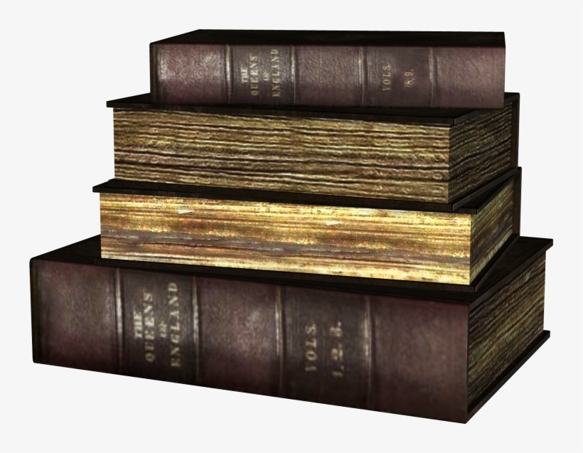 Old Books 02 Png Stock Pack - Plywood, transparent png download