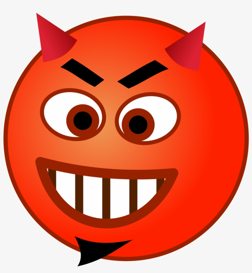 File - Smirc-devil - Svg - Devil, transparent png download