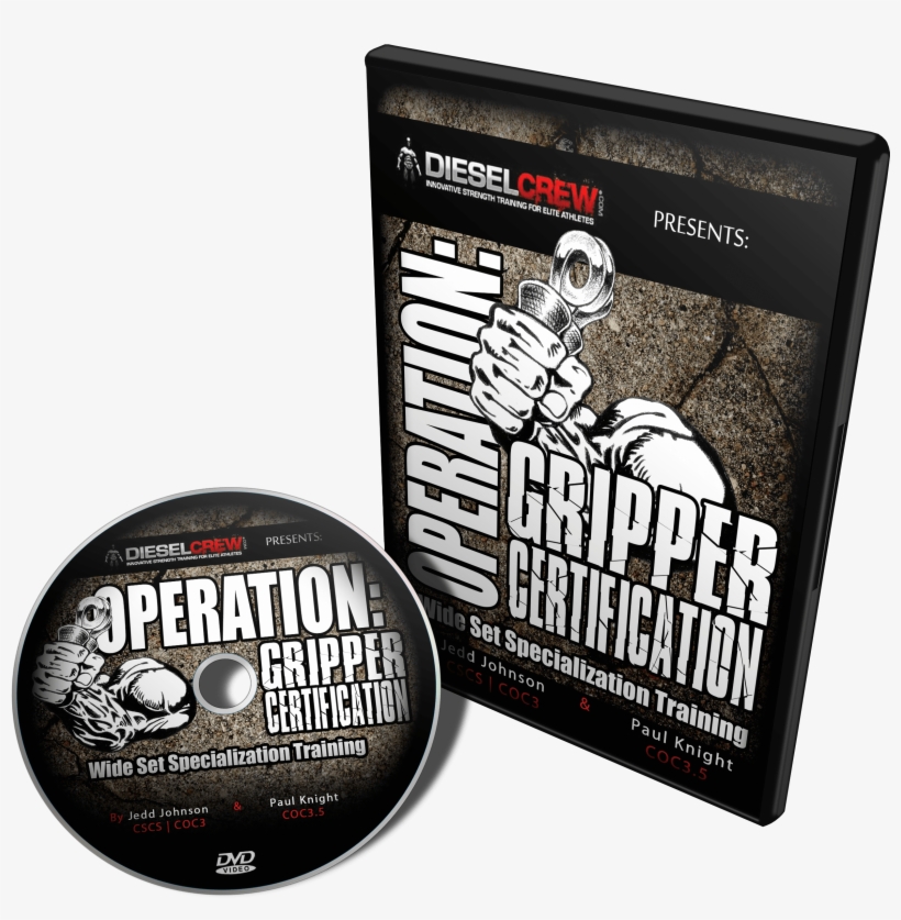 Gripper Certification Digital Dvd By Jedd Johnson - Graphic Design, transparent png download