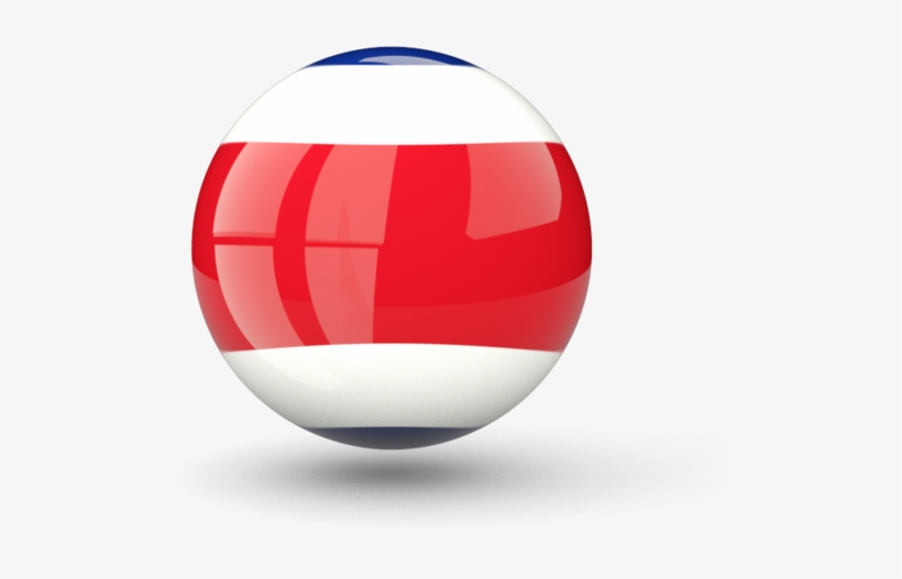 Illustration Of Flag Of Costa Rica - Costa Rica Flag Icons, transparent png download