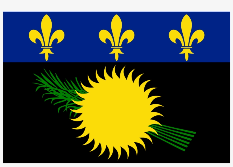 Download Svg Download Png - Png Guadeloupe Flag Icon, transparent png download