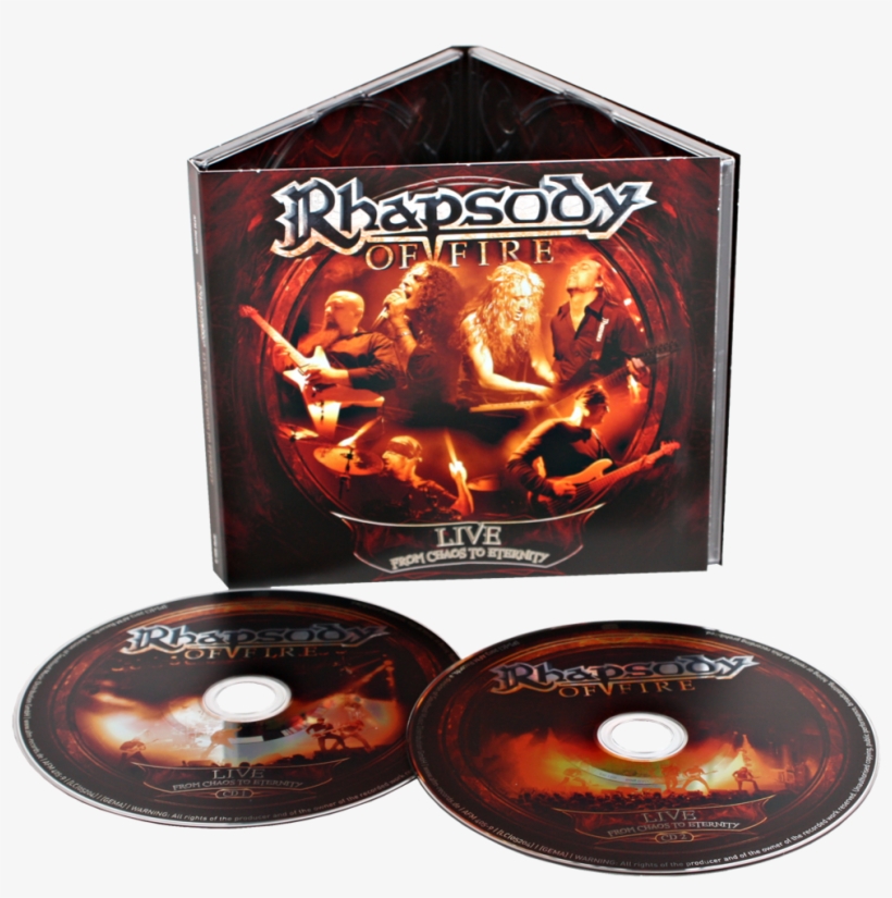 Rhapsody Of Fire - Rhapsody Of Fire Chaos To Eternity, transparent png download