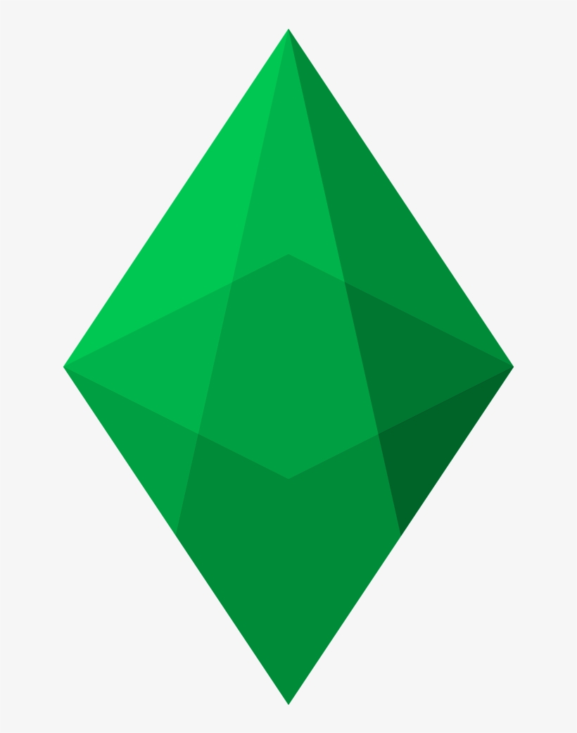 Emerald Wallet - Triangle, transparent png download
