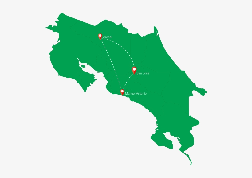 Map - San Jose Costa Rica Png, transparent png download
