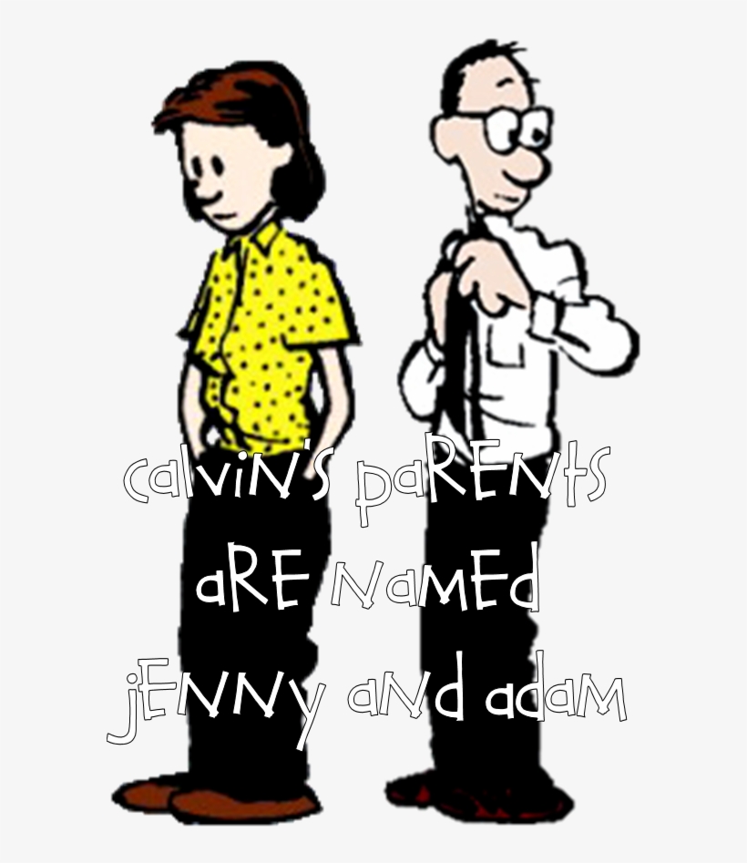 Headcanon Calvin And Hobbes Calvin's Parents - Calvin And Hobbes Calvin's Parents, transparent png download