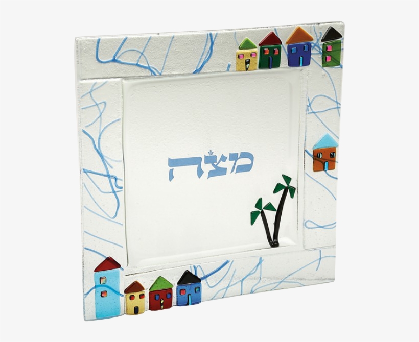 Tb 020 Houses Matzah Tray - Paper, transparent png download