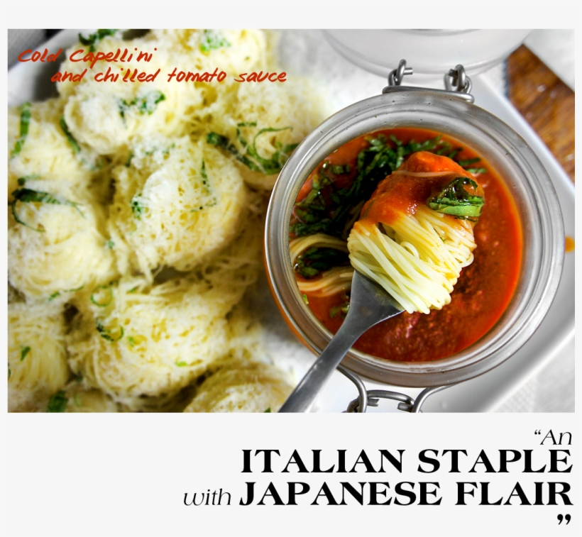 Cold Capellini Featured Header - Matzah Ball, transparent png download