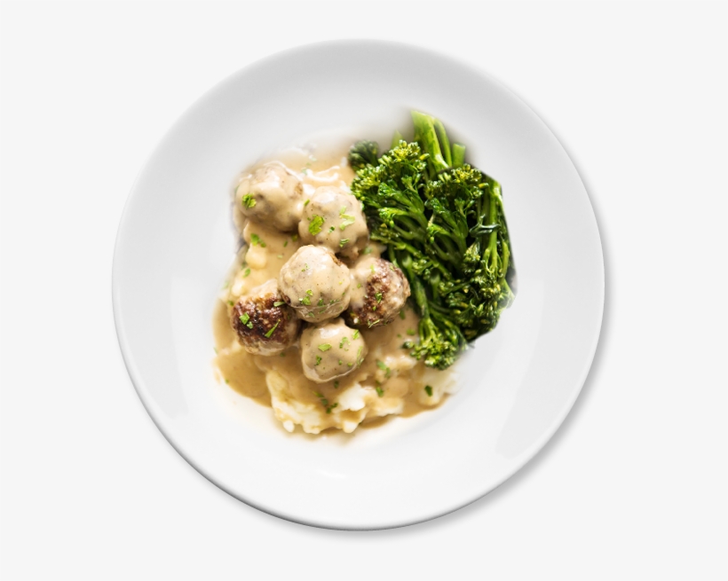 Swedish Meatballs On Plate - King Restaurant Nyc Food, transparent png download