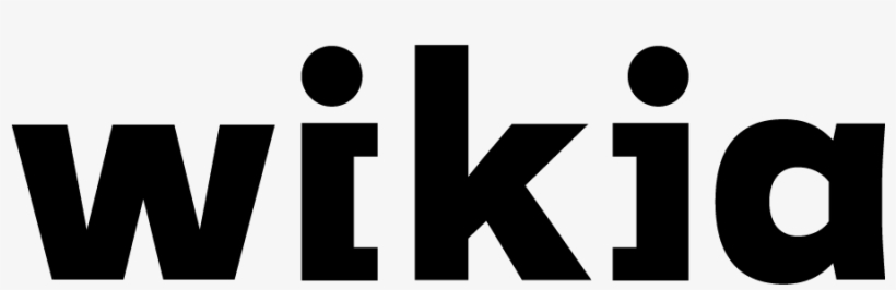 Wikia Main Logo-black - Wikia Logo Png, transparent png download