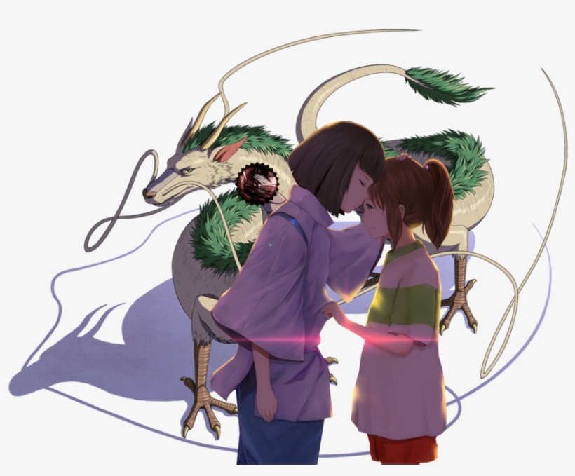 This Is So Beautiful And Makes Me Cry - Transparent Haku Spirited Away Png, transparent png download