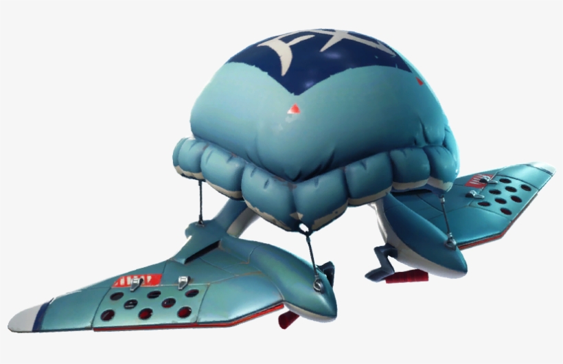 The Post Fortnite V6 - Fortnite Glider Poofy Parasail, transparent png download