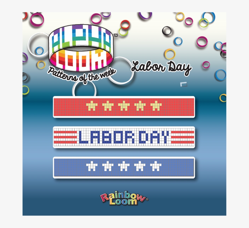 Rubber Band Crafts, Rubber Bands, Rainbow Loom Patterns, - Alpha Loom Patterns Fall, transparent png download