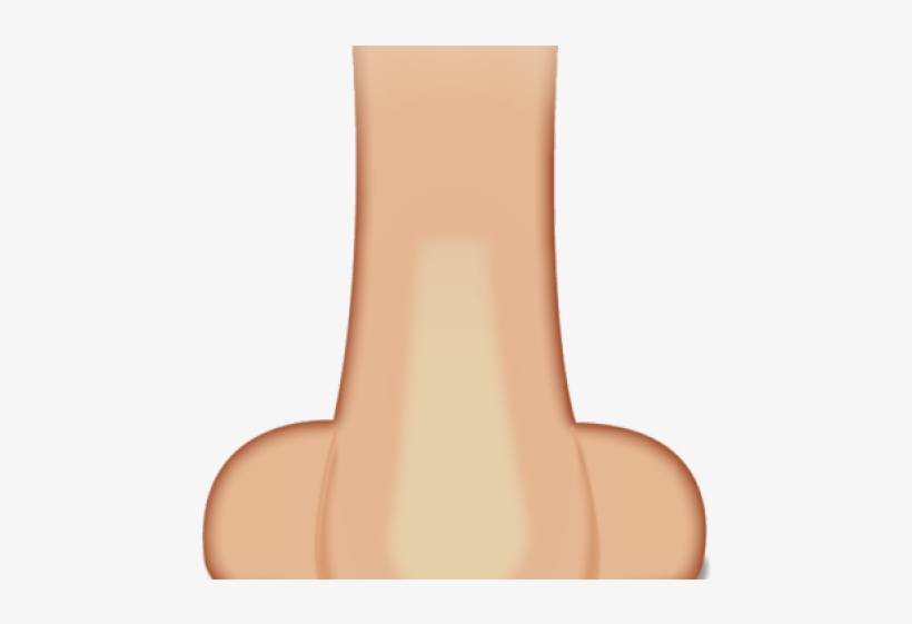 Emoji Clipart Nose - Wood, transparent png download