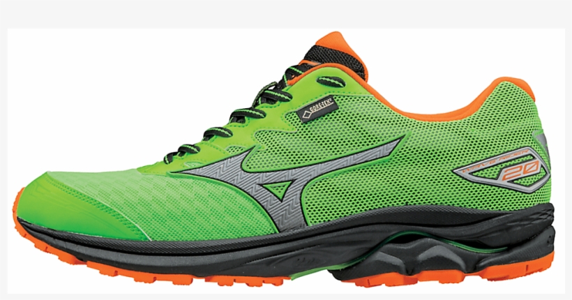 Mizuno Wave Rider 20 Gtx - Shoe, transparent png download