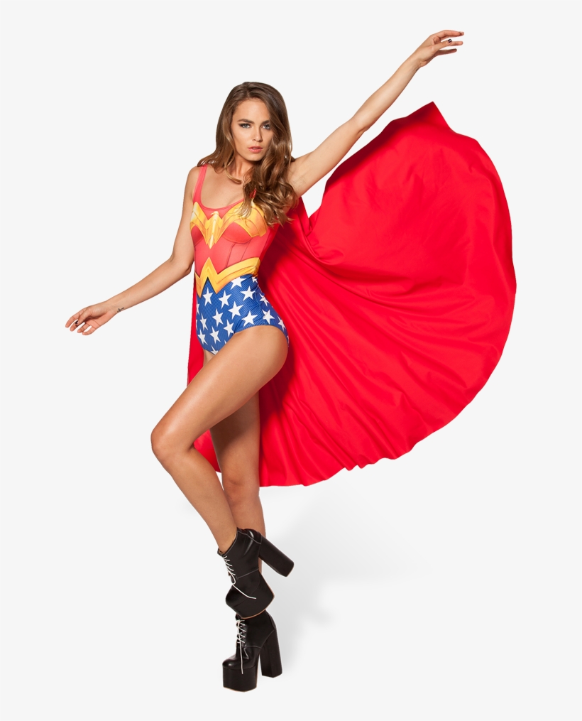 683 X 1024 7 - Wonder Woman Cape Suit, transparent png download