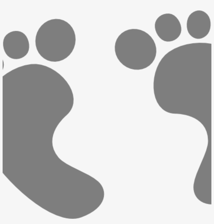 Baby Footprints Clipart Ba Feet Clip Art At Clker Vector, transparent png download