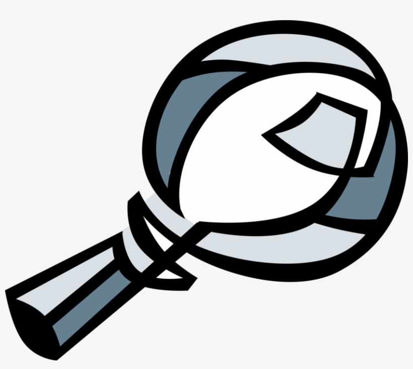 Vector Illustration Of Magnification Through Convex, transparent png download