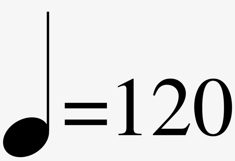 Beats Per Minute Edit - Crotchet Beats Per Minute, transparent png download