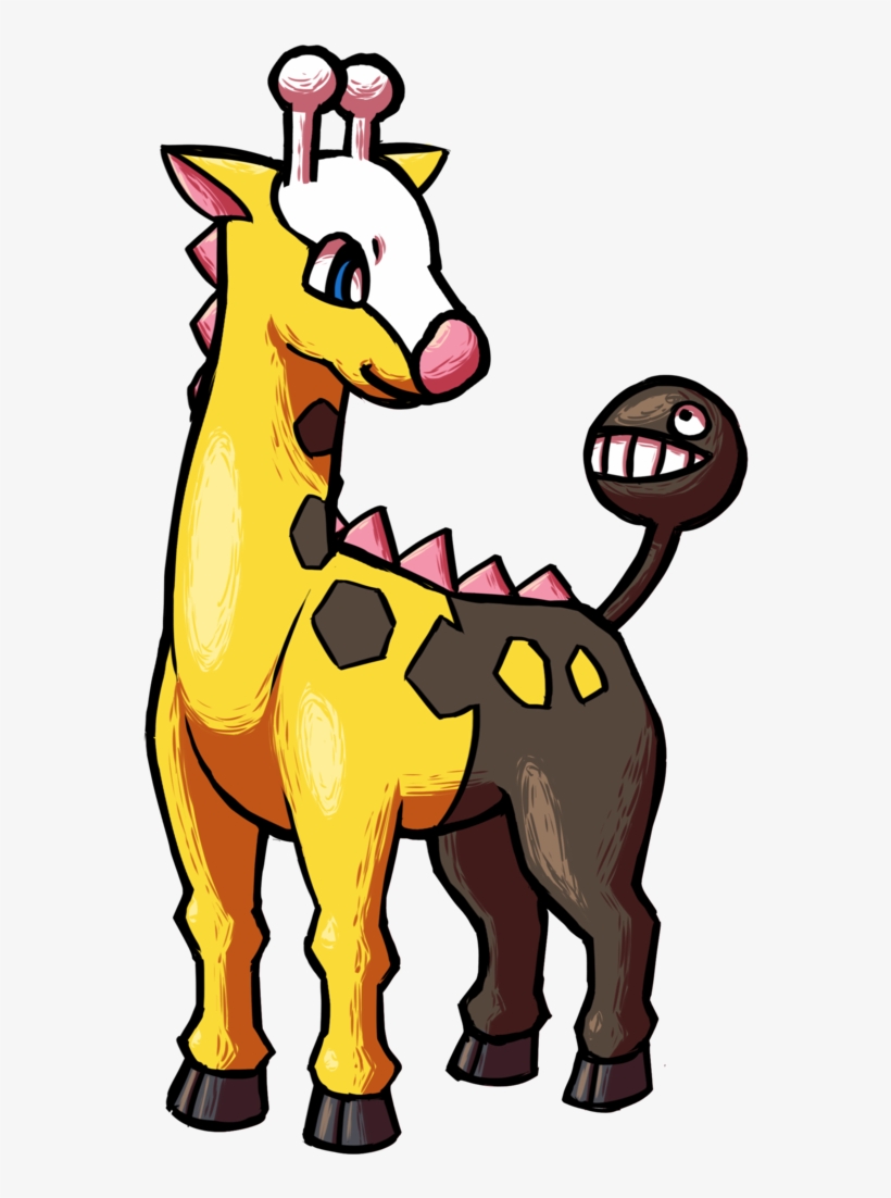 Gentle Girafarig By Red-flare - Girafarig Png, transparent png download