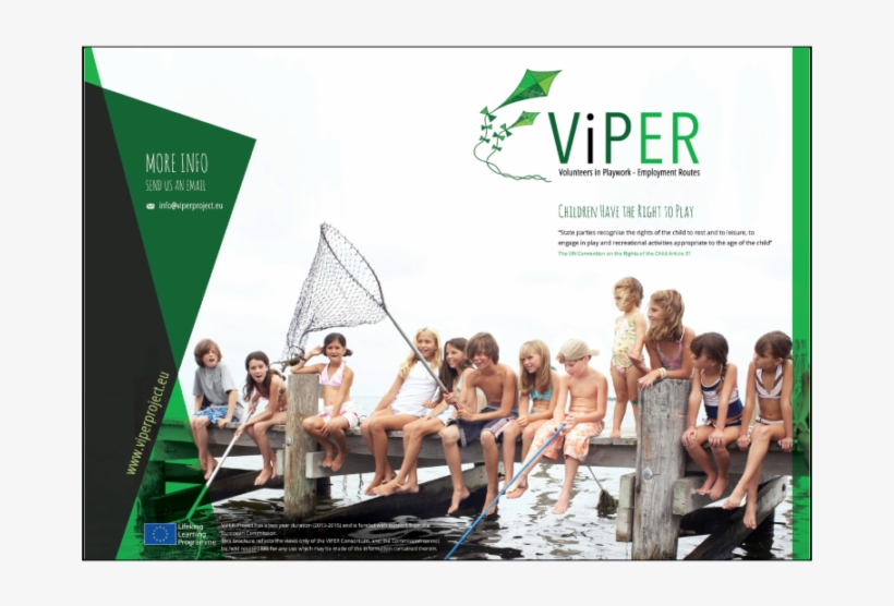 Viper Volunteers In Playwork Employment Routes - Flyer, transparent png download