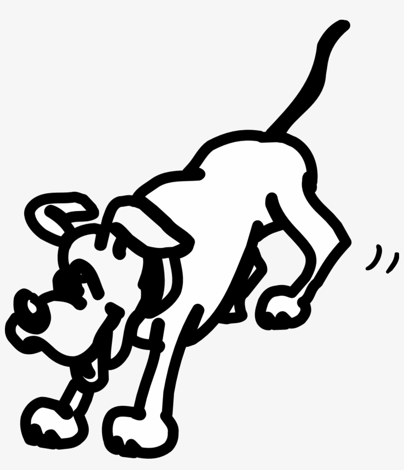 Free Christmas Lights Png Transparent Images, Download - Dog Cartoon In Black And White, transparent png download