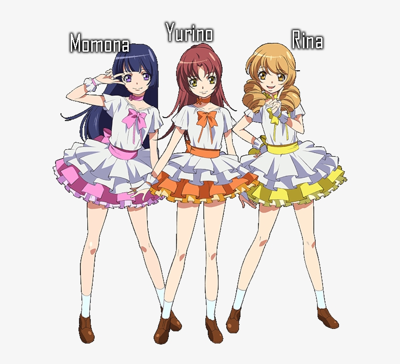 Million Doll Trio Itorio - Million Doll Momona, transparent png download